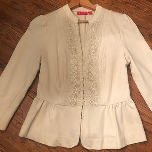 ELLE cream jacket. XS